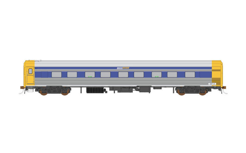 Auscision SPC-13 RZEY Crew Car Pacific National Blue/Yellow (2007-Present) Single Car HO Scale