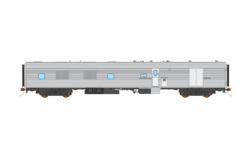 Auscision SPC-6 PCO Power Van GSR Silver (2007-Present) Single Car HO Scale