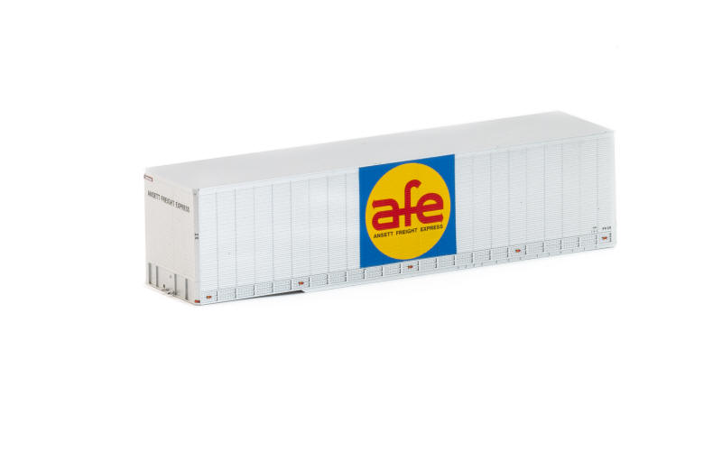 Auscision TRA-16 Flexi-Van Trailer AFE Ansett Freight Express BV-3 Twin Pack HO Scale