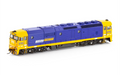Auscision 81-15s 8115 Pacific National Intermodal Blue/Yellow with Yellow Cab Roof DCC Sound Equipped HO Scale