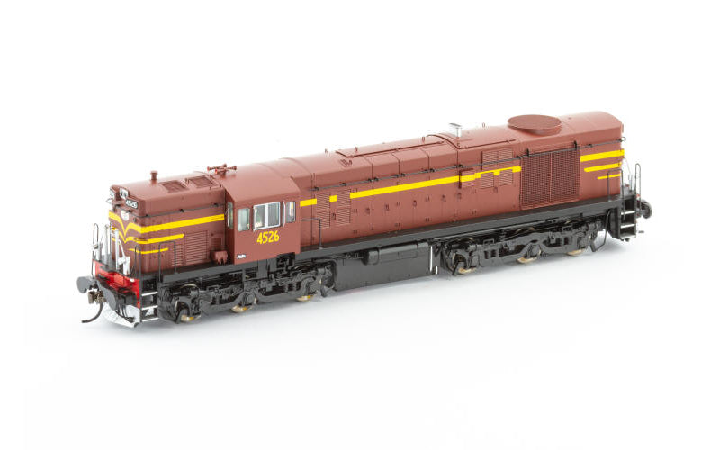Auscision 45-31s 4526 NSWGR Indian Red 1970s DCC Sound Equipped HO Scale