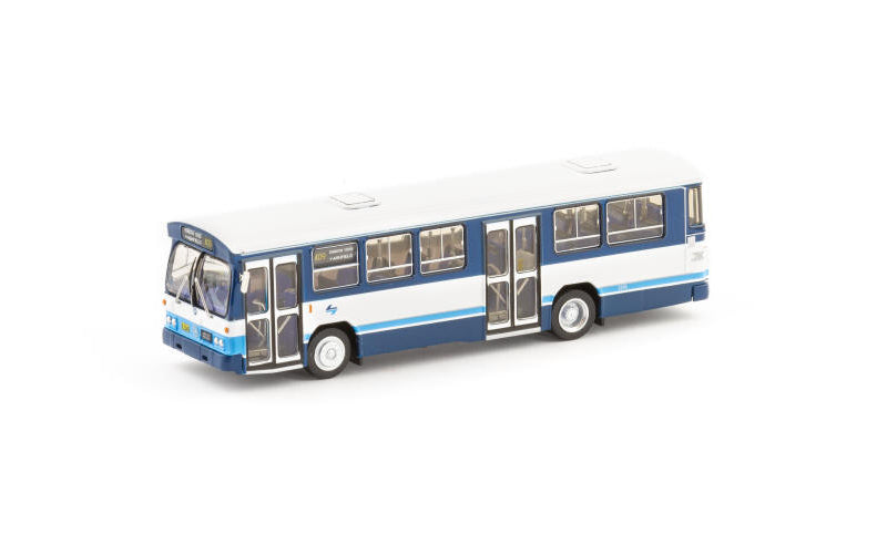 Auscision Mercedes-Benz 0305 MkII Bus AMB-1 Public Transport Commission Blue/White with Blue L7 HO Scale