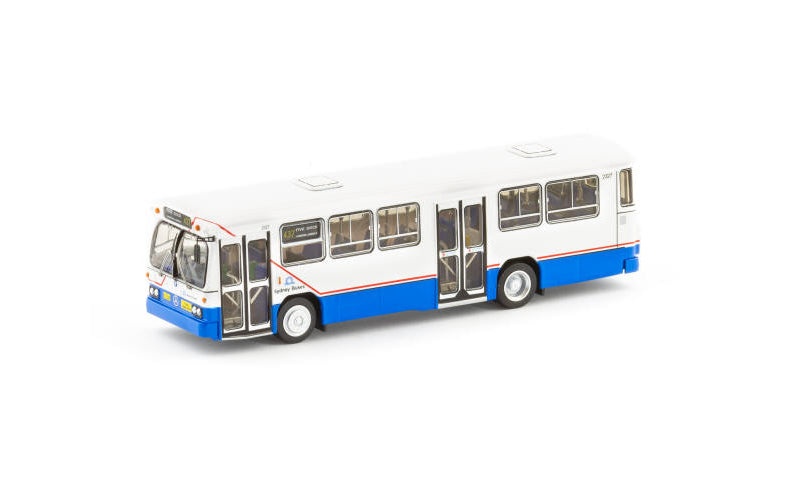 Auscision Mercedes-Benz 0305 MkII Bus AMB-8 State Transit Authority Sydney Buses Blue/White/Red (Corporate Livery) HO Scale