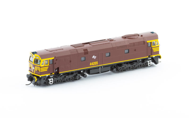 Auscision N442-3s 44205 Indian Red with White L7 DCC Sound N Scale
