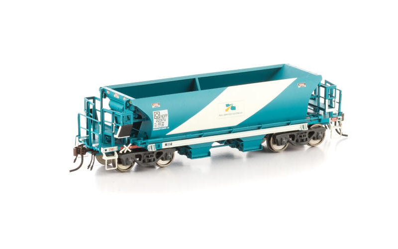 Auscision NBH-4 Rail Services Australia Teal/White with RSA MK2 Logos 4 Car Pack HO Scale