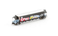 Auscision NNGH-14 BGVF Grain Hopper SSR Black with SSR Logo & Graffiti Single Wagon N Scale