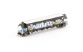 Auscision NNGH-20 BGVF Grain Hopper SSR Black with SSR Logo & Graffiti Single Wagon N Scale