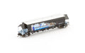 Auscision NNGH-8 BGVF Grain Hopper SSR Black with SSR Logo & Graffiti Single Wagon N Scale