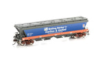 Auscision VGH-32 VHGF Grain Hopper V/Line Orange/Grey with V/Line Freight & CUB Logos 4 Wagon Pack HO Scale