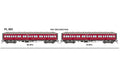 Austrains Neo PL 003 PL Passenger Carriages 65 BPL & 76 BPL 1957 Era HO Scale