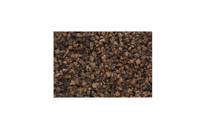 Woodland Scenics B85 Coarse Ballast Dark Brown