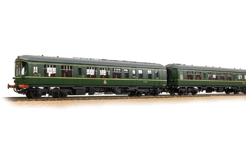 Bachmann Branchline 32-518 Derby Lightweight 2-Car DMU BR Green (Early Emblem) OO Scale