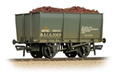 Bachmann Branchline 37-400C 16T Steel Slope-Sided Tippler Mineral Wagon BSC Grey With Load (Weathered) OO Scale