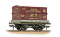 Bachmann Branchline 37-482A 1 Plank Wagon LMS Grey 'Furniture Removal Service' Crimson Cont. (Weathered) OO Scale