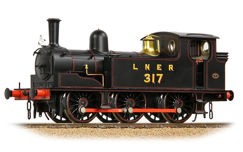 Bachmann Branchline 31-066 NER E (J71) Tank 317 LNER Lined Black OO Scale