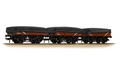 Bachmann Branchline 33-091A Set of 5 Plank China Clay Wagons Br Bauxite (Early) w/ Tarpaulin Covers OO Scale
