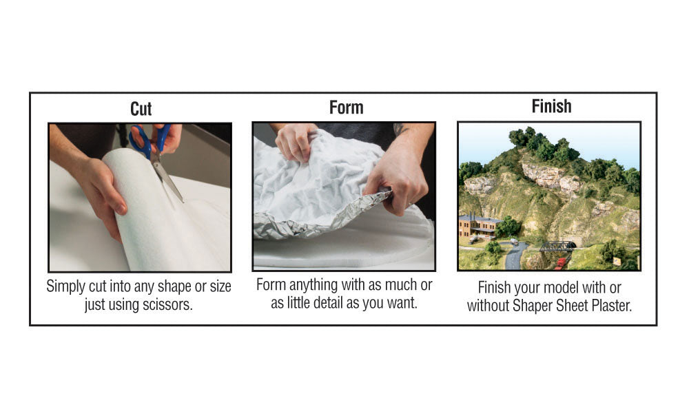Woodland Scenics C1178 Shaper Sheet