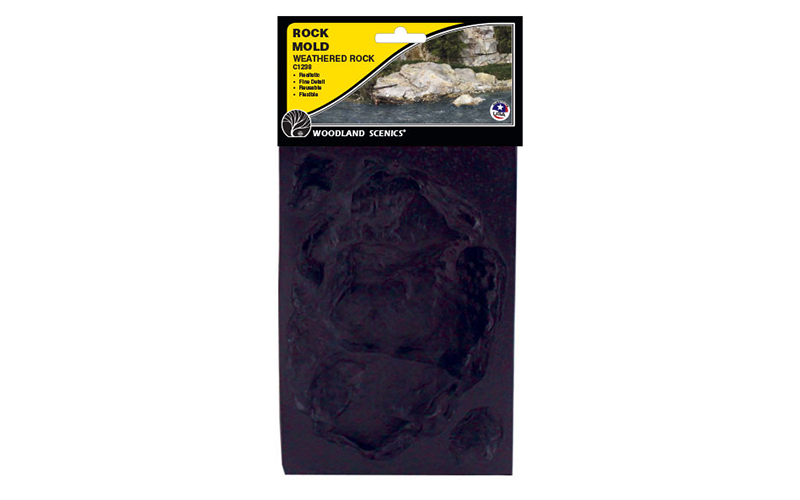 Woodland Scenics C1238 Rock Mold Weathered Rock