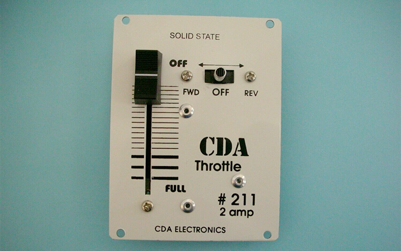 CDA Electronics #211 2 AMP Panel Mount Throttle