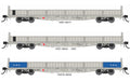 CGL Models HWO/HWOS OPEN WAGON Set of 3 Wagons HO/HOn3½ Scale