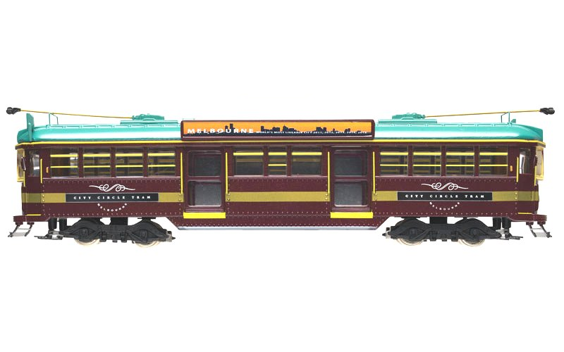 Cooee Classics W6 Melbourne Tram City Circle #888 'Lucky Tram' OO Scale