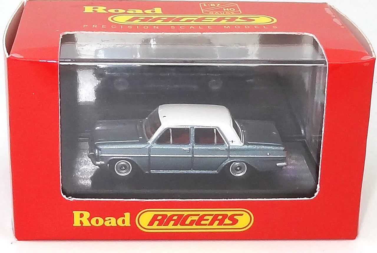 Road Ragers R.074 1963 EH Sedan Blue/White HO Scale