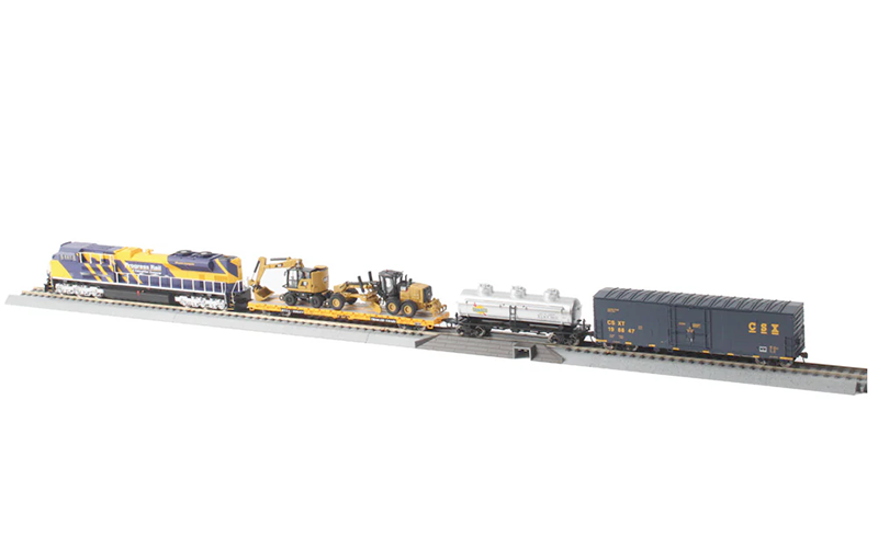Diecast Masters CAT® 87001 Caterpillar Progress Rail Train Set HO Scale