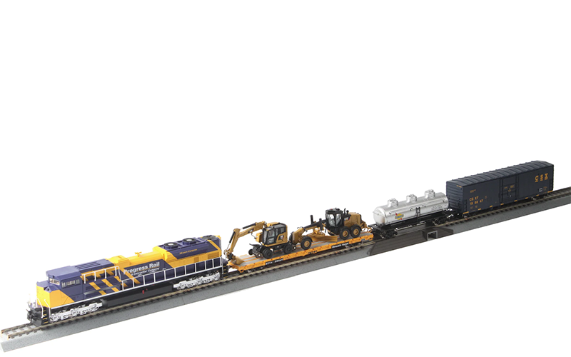 Diecast Masters CAT® 87001 Caterpillar Progress Rail Train Set HO Scale