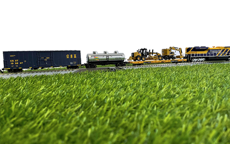 Diecast Masters CAT® 87001 Caterpillar Progress Rail Train Set HO Scale