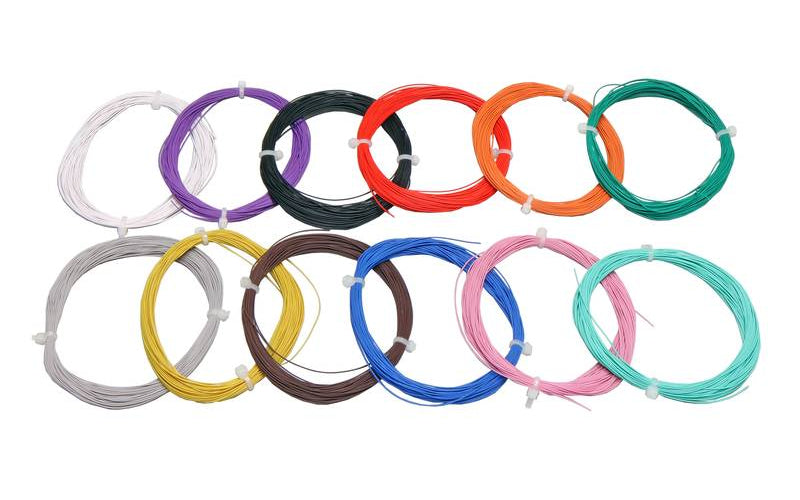 ESU LokSound Accessories Hi-Flex Wire 0.5mm AWG36 2A 10m length