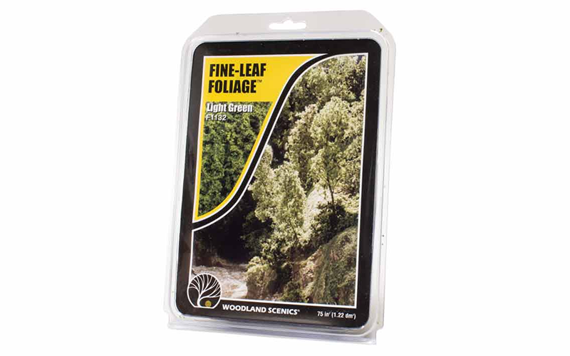 Woodland Scenics F1132 Fine-Leaf Foliage Light Green