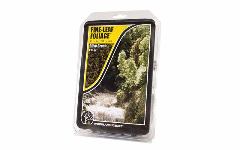 Woodland Scenics F1133 Fine-Leaf Foliage Olive Green