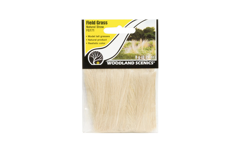 Woodland Scenics FG171 Field Grass Natural Straw