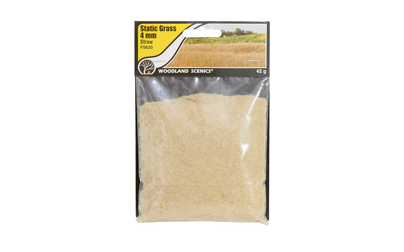 Woodland Scenics FS620 Static Grass Straw 4mm