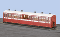 Peco Great Little Trains GR-450A Centre Observation Coach Lynton and Barnstaple Livery No 7 OO9 Scale