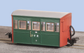 Peco Great Little Trains GR-557A Bug Box Coach Colonel Stephens Livery No.3 OO9 Scale