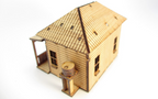 Micro Buildings NN00301 Miners Cottage N Scale