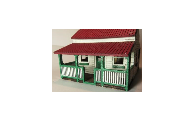 Micro Buildings HO00307 One Room Cottage HO Scale