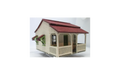 Micro Buildings HO00308 Cottage with Veranda Late 1800s Style HO Scale