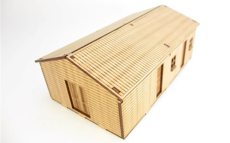 Micro Buildings HO00601 Farm Shed HO Scale