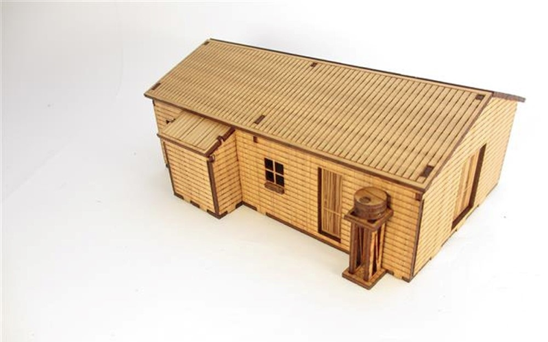 Micro Buildings HO00601 Farm Shed HO Scale