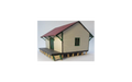 Micro Buildings HO00603 QR Goods Shed w/ Platform 30' x 20' HO Scale
