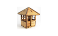 Micro Buildings HO00604 Small Station Outhouse HO Scale