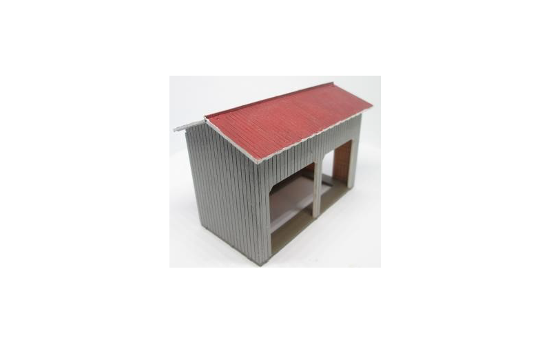 Micro Buildings HO00605 Wooden Machinery Shed HO Scale