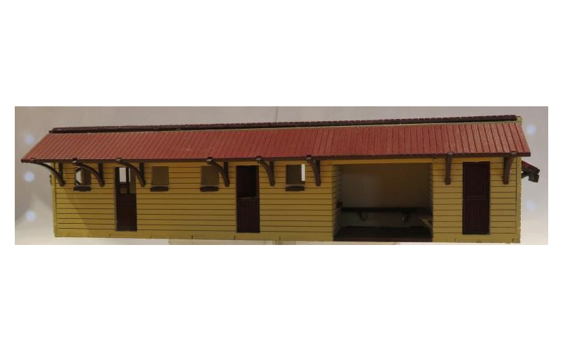 Micro Buildings NN00701 QR Standard Railway Station N Scale
