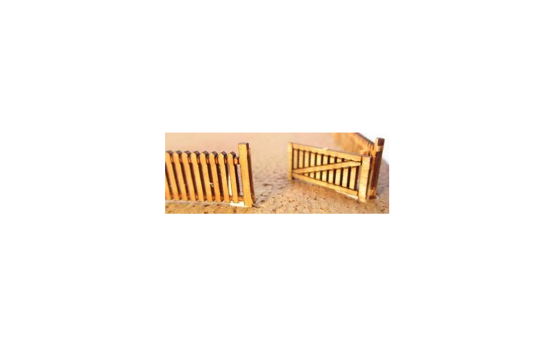 Micro Buildings HO01001 Paling Fence HO Scale