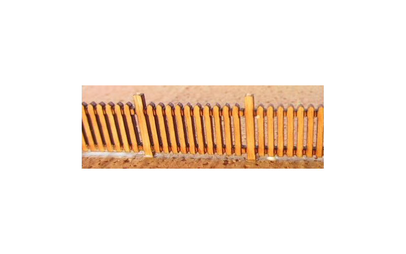 Micro Buildings HO01001 Paling Fence HO Scale