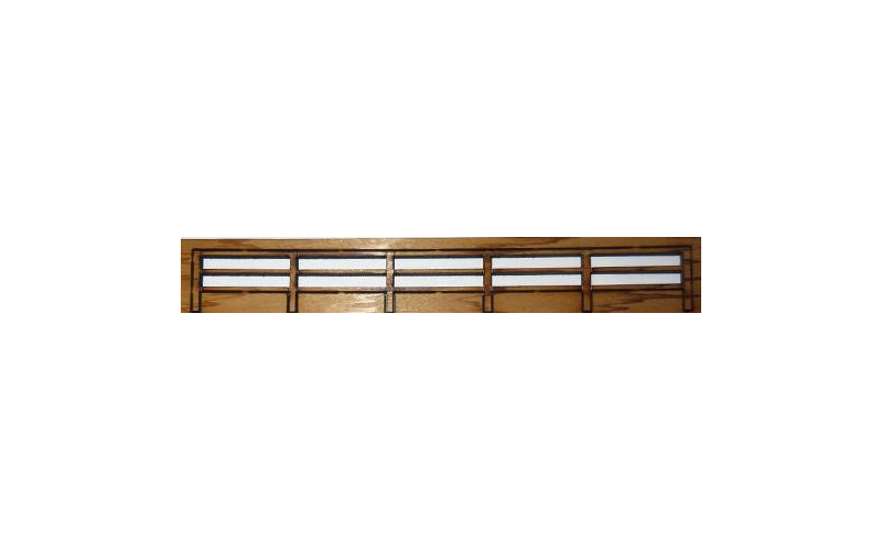 Micro Buildings NN01004 Post & Rail Fence N Scale