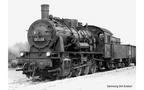 Rivarossi HR2810S DR Steam Locomotive Class 55.25 (ex Pr. G 8.1) Black/Red Livery Period III with DCC Sound Decoder HO Scale