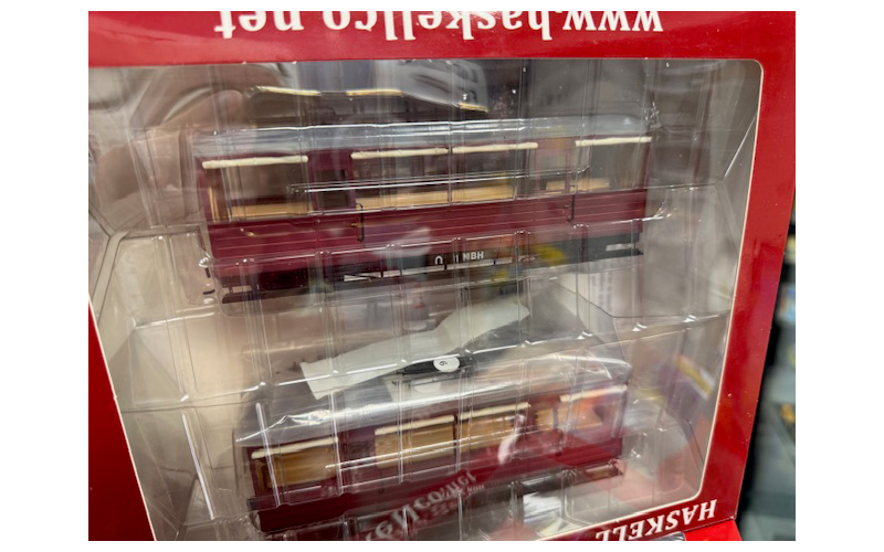 Haskell NBH Wagons 2-Pack Version A Coach Numbers 1, 2 On30 Scale